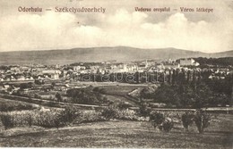 Székelyudvarhely, Odorheiu Secuiesc; Látkép - 2 Db Régi Képeslap / General View - 2 Pre-1945 Postcard - Ohne Zuordnung