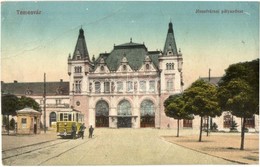 T3 Temesvár, Timisoara; Józsefvárosi Pályaudvar, Vasútállomás, Villamos / Railway Station, Tram (EB) - Ohne Zuordnung