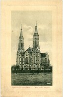 * T2/T3 Vinga, Római Katolikus Templom. W. L. Bp. 204. / Catholic Church (r) - Ohne Zuordnung