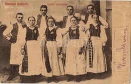 T2/T3 1912 Zsibó, Jibou; Zsibói Népviselet, Folklór. W. L. (?) 453. Kiadja Zörgő György / Transylvanian Folklore, Tradit - Unclassified