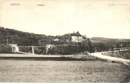 * T3 Abos, Obisovice; Hernád Vasúti Híd, Gőzmozdony. Kiadja Divald Károly Fia / Railway Bridge, Locomotive (fa) - Ohne Zuordnung