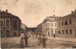 T3 Léva, Levice; Utcakép / Street View  + '1938 Léva Visszatért' So. Stpl (Rb) - Sin Clasificación