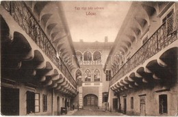 T3 Lőcse, Leutschau, Levoca; Egy Régi Ház Udvara / Courtyard Of An Old House (lyuk / Tiny Pinhole) - Non Classificati