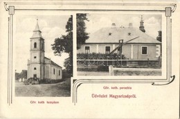 T2/T3 Magyarizsép, Nizny Zipov (Tőketerebes Mellett / Near Trebisov); Görögkatolikus Templom és Parókia, Gémeskút. Halás - Unclassified