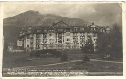 * T3 Ótátrafüred, Stary Smokovec; Nagyszálló / Grand Hotel (EK) - Sin Clasificación