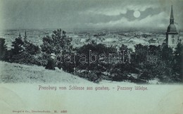 ** T2 Pozsony Vom Schlosse Aus Gesehen / View From The Castle Hill - Non Classés