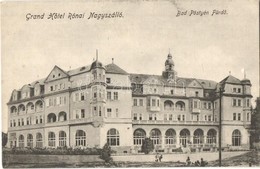 ** T1/T2 Pöstyén, Piestany; Rónai Nagy Szálloda, Kiadja Lampl Gyula / Grand Hotel - Sin Clasificación