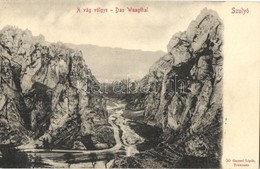 ** T1 Szulyóváralja, Szulyó, Súlov-Hradná; Vágvölgy, Vár / Vah Valley, Castle Ruins - Ohne Zuordnung