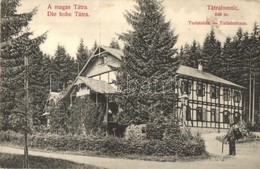 ** T1/T2 Tátralomnic, Tatranska Lomnica; Turistaház, Divald Károly / Tourist House - Unclassified