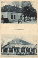 T2 Vágfarkasd, Forcas, Vlkad Nad Váhom, Vlcany; Községháza, Lun Kastély / Town Hall, Castle - Non Classificati