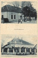 T2 Vágfarkasd, Forcas, Vlkad Nad Váhom, Vlcany; Községháza, Lun Kastély / Town Hall, Castle - Non Classés