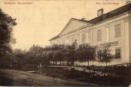 T2/T3 Varannó, Vranov Nad Toplou; Kir. Járásbíróság, Varannói Takarékpénztár. W. L. 2813. / Court, Savings Bank (fl) - Non Classificati