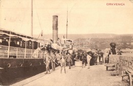 T2/T3 1911 Crikvenica, Cirkvenica; Felszállás A Hajóra / Take-off To The Steamship (EK) - Non Classés