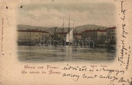 T2 1899 Fiume, Kikötő / Hafen / Porto / Port - Non Classés