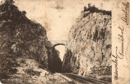 T3 Fiume, Rijeka; Vasúti Sín Híddal/ Railway Line With Bridge (fl) - Non Classificati