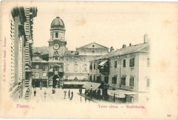 ** T2 Fiume, Rijeka; Torre Civica / Stadtthurm / Clock Tower - Ohne Zuordnung