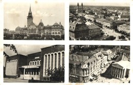 * T2 Szabadka, Subotica; Városháza, Utcarészlet, Magyar Erő és Művelődés Háza / Town Hall, Street, Cultural House - Zonder Classificatie