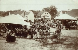 T2/T3 1913 Muracsány, Gorican; Muracsányi Búcsú, Vásár, Piac, Körhinta, Lovasszekér / Fair, Market, Carousel, Traditiona - Zonder Classificatie