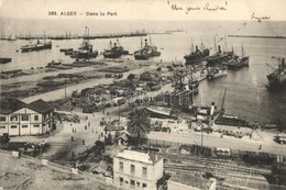 * T2 Algiers, Alger; 'Dans Le Port' / The Port, Ships - Non Classificati