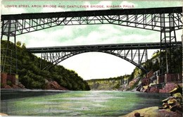 ** T2 Niagara Falls, Lower Steel Arch Bridge And Cantilever Bridge - Ohne Zuordnung