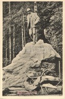 ** T1/T2 Bad Ischl, Kaiser Franz Josef Als Jäger / Franz Joseph's Statue In Hunting Oufit - Ohne Zuordnung