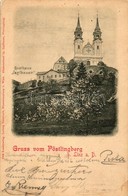 T2/T3 Linz An Der Donau, Pöstlingberg, Gasthaus 'Jaglbauer' / Guest House, Church (EK) - Ohne Zuordnung