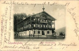 T2/T3 1898 Schneebergbahn, Hotel Schneebergbahn (EK) - Non Classés