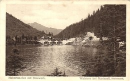 * T2/T3 Walstern Bei Mariazell, Hubertus-See Mit Stauwerk / Lake, Dam (EK) - Non Classés