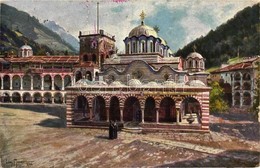 T2/T3 Rila, Monastery, On The Backside General Nikola Zhekov, Commander-in-chief Of The Bulgarian Army, S: Willy Moralt  - Non Classés