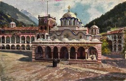 T2/T3 Rila, Monastery, On The Backside General Nikola Zhekov, Commander-in-chief Of The Bulgarian Army, S: Willy Moralt  - Zonder Classificatie