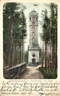 T2/T3 Jeseník, Freiwaldau; Goldkoppenwarte / Lookout Tower (EK) - Ohne Zuordnung