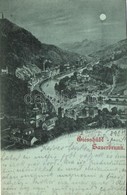 T4 1898 Kyselka, Giesshübl-Sauerbrunn; Night (cut) - Ohne Zuordnung
