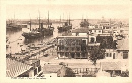 ** T2/T3 Port Said, Harbour, Steamship (EK) - Non Classés