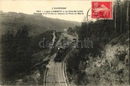 T2 Auvergne, Ligne D'Ambert A La Chaise-Dieu, Pont Du Merle / Locomotive Line - Non Classificati