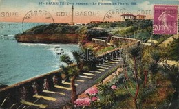 T3/T4 Biarritz, Cote Basque, Le Plateau Du Phare / Lighthouse, TCV Card (fa) - Ohne Zuordnung