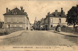 * T2/T3 Brienon-sur-Armancon, Entree De La Grande Rue / Main Street (EK) - Non Classés