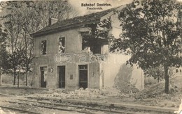 ** T4 Dontrien; Railway Station Damaged During WWI (EM) - Non Classés