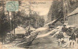 T2/T3 Foret Du Tournairet, Baraquements Alpins / Alpine Hunters, Military Barracks - Ohne Zuordnung