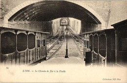 ** T2/T3 Lyon, 'Le Chemin De Fer á La Ficelle' / Funicular (EK) - Non Classés