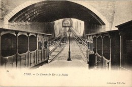 ** T2/T3 Lyon, 'Le Chemin De Fer á La Ficelle' / Funicular (EK) - Non Classificati