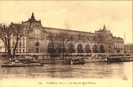 ** T1/T2 Paris, Gare Du Quai D'Orsay / Railway Station, Quay - Non Classés