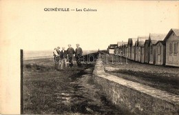 ** T1/T2 Quinéville, Les Cabines / Cabins At The Beach - Non Classés