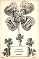 ** T1/T2 Sevres, Souvenir Porte-Bonheur  / Clovers - Unclassified