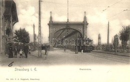 ** T2/T3 Strasbourg, Strassburg; Rheinbrücke / Bridge, Tram (Rb) - Non Classés