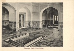 ** T1 Delhi, Fort Delhi, Queen's Bath, Interior - Non Classificati
