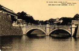 ** T1/T2 Tokyo, The Double Bridge Leading To The Majestic Imperial Palace - Zonder Classificatie