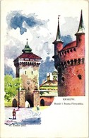 ** T2 Kraków, Krakau; Rondel I Brama Floryanska / Gate, Ser. R. Nro. 8. S: St. Tondos - Zonder Classificatie