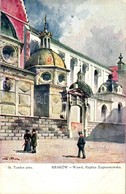 ** T2 Kraków, Krakau; Wawel, Kaplica Zygmuntowska / Chapel, Ser. 76. Nro. 18. S: St. Tondos - Zonder Classificatie