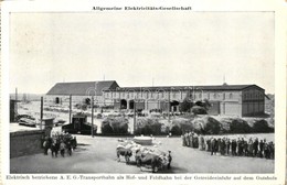 T2 Allgemeine Elektricitäts-Gesellschaft, Elektrisch Betriebene A.E.G.-Transportbahn Als Hof- Und Feldbahn Bei Der Getre - Non Classificati