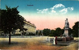 T2/T3 Ansbach, Square, Statue (EK) - Non Classés